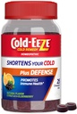 Cold-EEZE Plus Defense Natural Citrus & Elderberry Zinc Chewable Gels, Homeopathic Cold Remedy, Shortens Common Coldתסמינים הקרים, מקדם את בריאות החיסון עם סמבוקוס Nigra, Echinacea & Rose hips, 25 Cttens Common Coldתסמינים, Ctens Common Coldens Common Coldens Common Coldens Common Coldens Common Cold
