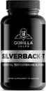 Gorilla Gulps | Silverback-T | Essential Testosterone Support | Mäns Stamina, uthållighet och styrka Booster | 90 kapslar