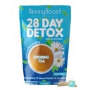 Skinny Boost Avond Detox Thee-14 Theezakken Totaal, Ondersteunt Ontgifting en Reiniging, Verminder opgeblazenheid, 100% Alle natuurlijke, Veganistische, Niet GGO