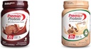 Premier Protein Powder, Chocolate Milkshake & Cafe Latte, 30g Protein, 1g cukr, 100% syrovátka, Keto Friendly, Gluten Free, 17 Servings, 23.9 Ounce (2 balení)