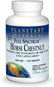 Planetární Herbals Full Spectrum Horse Chestnut, podporuje Integritu vemen a kapilár *, 500 mg - 120 tablet