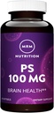 MRM Nutrition PS 100mg XI124; Phosphhatidylserine XI124; Brain Health XI124; Memory + Learning XI124; Gluten- Free XIX124; 60 Służenie