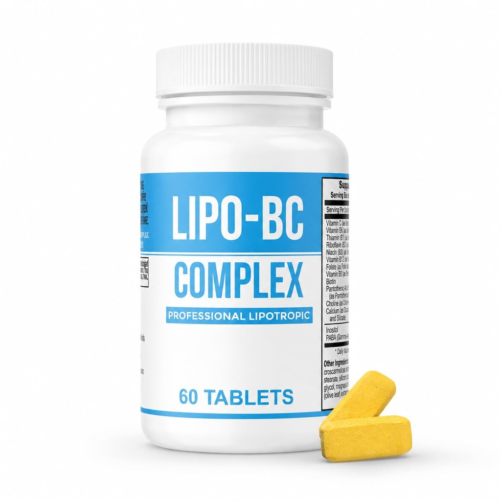 Lipo-BC Complex, Lipo BC (60 Tablets) Manufactured by Legere Pharmaceuticals for ES Global