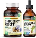 BIO KRAUTER Kroot Root 100 Capsule & Licorice Root Tincture 4 Fl. Oz.