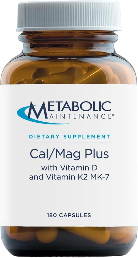 Метаболитна поддръжка - Cal/Mag Plus w/Vitamin D & K2 180 капачки