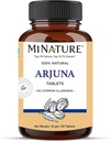 Arjuna Tables by Mi Nature -90 Tablets, 1000 mg | 45 Day Guage | 100% Arjuna Tables | Arjun  bark Slaraca Indika | จากอินเดีย พ.ศ.