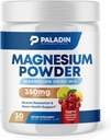 Magnezyum Toz - Calm & Daimilik üçün Anti-Stress İçki Mix - Magnezyum Citrate Supplement - Rahatlaşdırma, Muscle & Heart Support - Cranberry Limonade Flavor - 30 Xarici