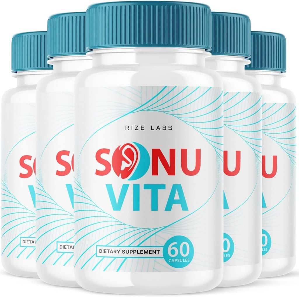 rize labs Sonu Vita Dietary Addition, Search Support Formula, Maximum Strength капсули, Поддържа Здравословен живот - Опаковка от 5(300 капсули)
