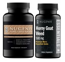 Nugenix Nitric Oxide Booster and Horny Goat Weed Supplements for Men