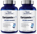 1MD Nutrition CurcuminMD Plus - Turmeric Curcumin with Boswellia Serrata - 285x More Absorbable | Joint Stiffness, Muscle Recovery, and Mood Support | 120 Capsules (2-Pack)