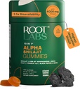 10-in-1 Alpha Shilajit Gummies | 4000 mg Pure Himalayan Shilajit, Tongkat Ali, Maca Root, 75% Acido Fulvico | ShilAbsorb Bioavailability Tech | Zucchero-Free Vegan, 85+ Minerali Trace | 60 Pack
