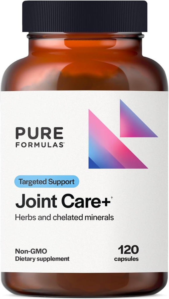 PureFormulas Care parèric + - Premium Ablic Implementació suplementari amb àcid hipèrònic Hyal, Glucosmina, MSM, verd Led Musel, Turmeric & Més - fórmula no funcional per a adults (120 Capules)