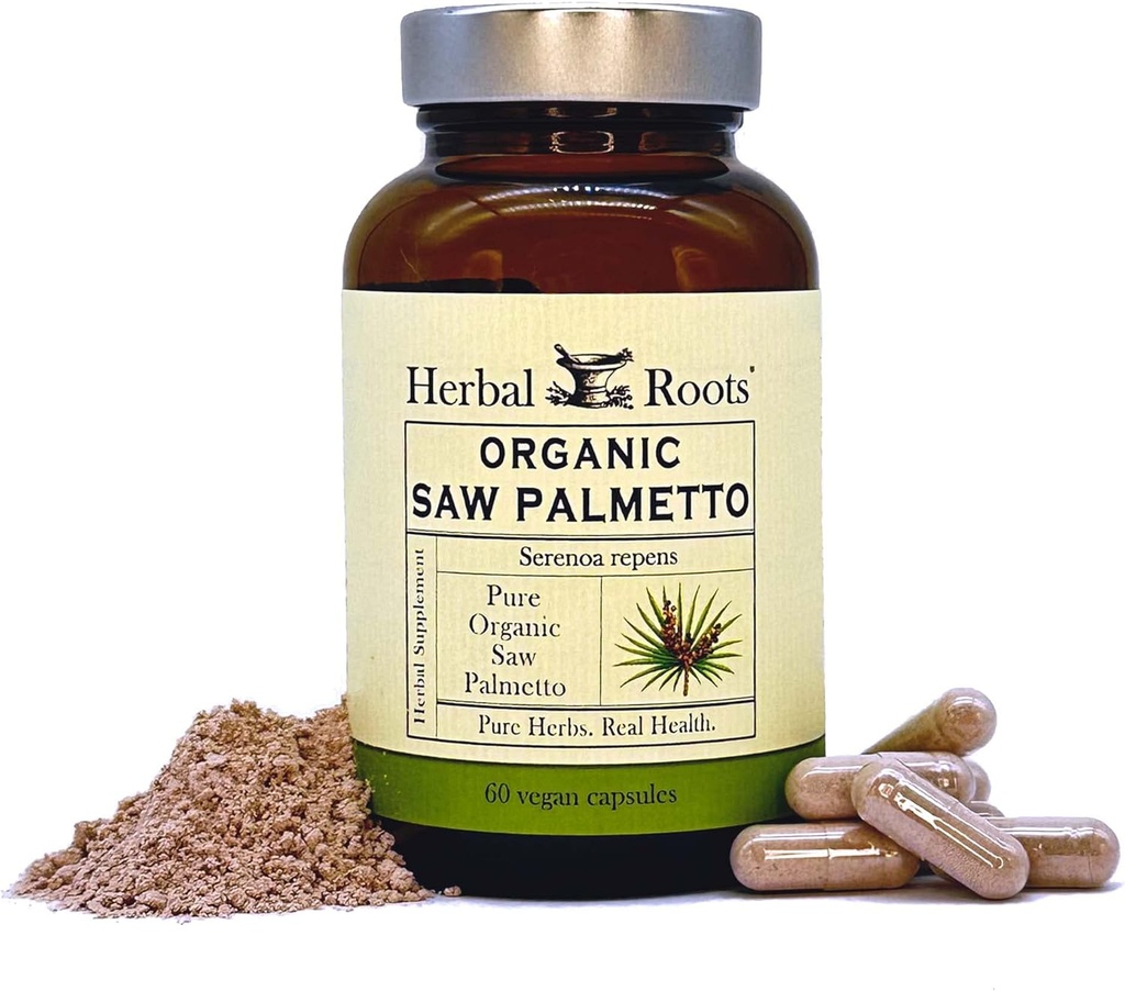 Rădăcini de plante Organic Saw Palmetto capsule 
