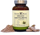 Helbal Roots Orgueic Saw Palmetto Capsule  1000mmg per Serving 60 Orguenic Vegas