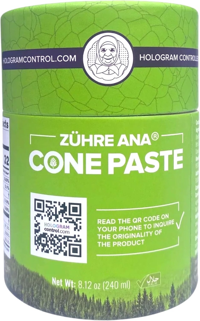 Pine Cone Paste - Alpha Pineen Nefes Yardımı, Coughing simptomları, Immune Support & Artan Enerji (8 oz) 8.0 Fl Oz