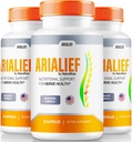 (3 Pack) Arialief Capsules, Apoyo Oficial de Nutrición para Nerve Health, Todas las Vitaminas Naturales de Arialief para Nerves Saludables, Píldoras Arialief Premium, Aria LIEF Pastillas Comentario (180 cápsulas)