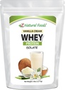 Z Natural Foods Vanilla Cream Whey Protein izolátum, Táplálkozás - Gazdag, Ízletes fehérje por a szív egészsége és immunitása, Nagy a tea, kávé, Smoothie, Non-GMO, gluténmentes, Kosher, 5 £