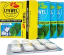 LyvWel Energy gum -- 80mg Kofeīns + 50mg Taurīns uz gem -----------------------------------------------------------------------------------------------------------------------------------------------