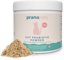 PranaPets Cat Probiotic Powder | Aiuto Digestivo e Supporto Immune per Gatti