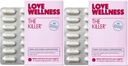 Amor Wellness The Killer | Boric Acid Vaginal Suppositories | Balances pH & Apoia o control do cheiro, un equilibrio vaxinal saudable e medio ambiente | acción rápida & Fragrance-Free | Gentle & Eficaz | 28 Ctle
