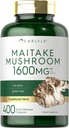 Carlyle Maitake Mushroom Supplement | 400 Capsules | Traditional Herbal Extract | Non-GMO & Gluten Free