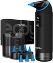 Auracle Ear Wax Видалення - Едді Ear Cleaner, Ear Cleaning Kit З 4 режимами тиску води, Безпечний і ефективний Ear Wax Cleaner W / 8 Irrigation Поради, Електричний Ear Irrigator, 55dB Quite, IP65 Душ Готовий