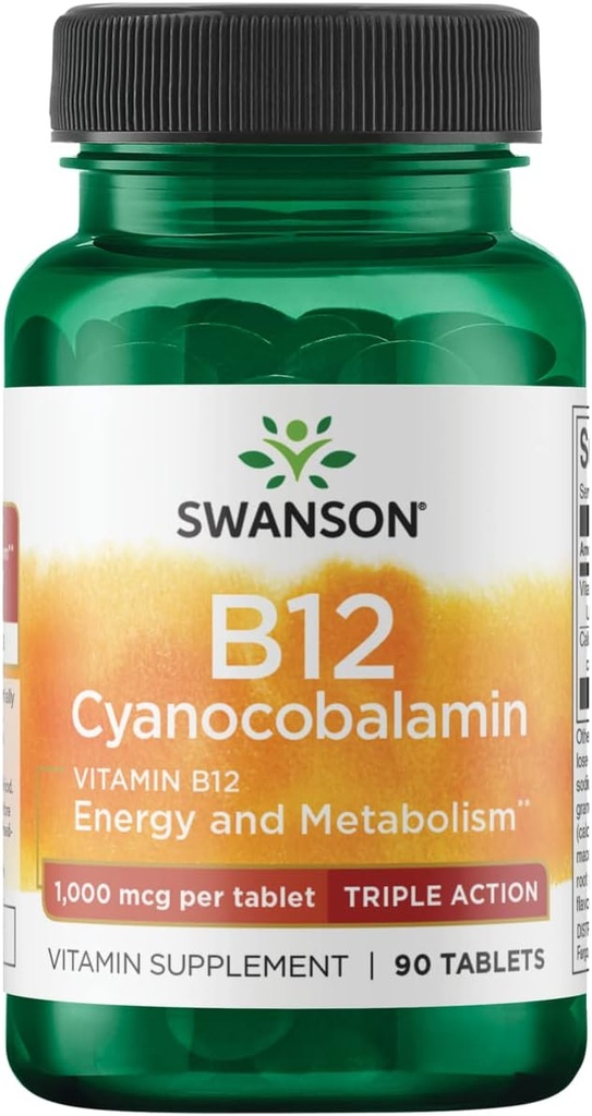 Swanson BELE B12 Acode 1000 MCG 90TAB