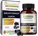 Rena Himalaya Shilajit kapslar. Maximal styrka Natural Shilajit Rich i Trace Mineral & Fulvic Acid. Hög höjdkälla. Vegan NonGMO 90ct. Extraherad traditionellt ingen rismjöl