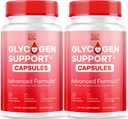 (2 Pack) Glycogen поддръжка добавка Advanced Formula, Glycogen поддръжка капсули, Glycogen поддръжка, Advanced Glycogen поддръжка формула, Glycogen поддръжка добавки мнения, 60 капсули за 2 месеца