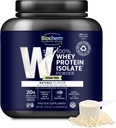 Biochem 100 % Whey Isolate Protein Powder - Grass Fed, Low Carb, Keto-Friendly, Non-GMO, Gluten-Free - 봉사 당 면역 건강 및 근육 회복 20g 채식 단백질 지원 - 천연 맛, 1.5lb