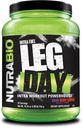 NutraBio Leg Day Intra Workout Powder – Advanced Carb Papildinājums ar Cluster Dextrin & Electrolytes – Carb Pulveris ar EAAs / BCAAS – Cyclic Dextrin Performance – Vīnogu ogas, 20 Kalpo