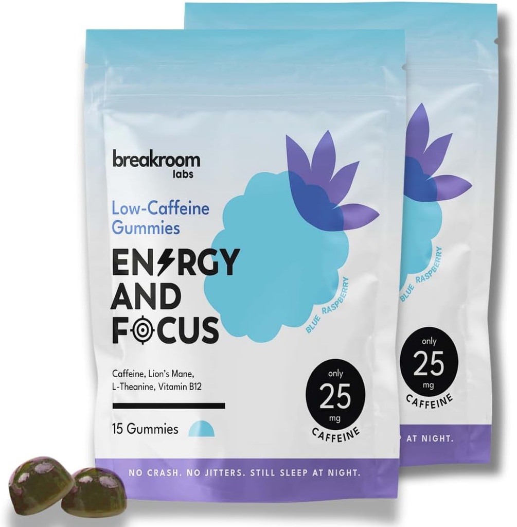 Breakroom Labs Energy and Focus Gummies 