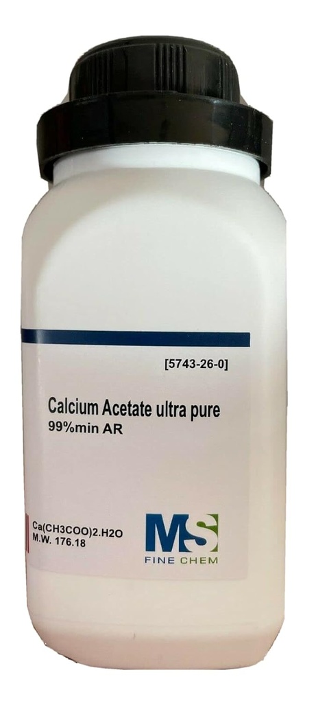 Acetat de calciu, Ultra Pure, 99% min. 100 Grams