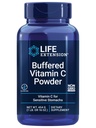 Life Extension Buffered Vitamin C Powder, Buffering Minerals, Calcium, Magnesium, Potassium & zinc, for Sensitive stomachs, Gluten Free, Non-GMO, Vegetarian, 454 Grams, About 84 Servings