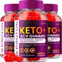 (3 Pacote) Proton Keto ACV Gummies Advanced, Proton Keto + ACV Gummies 1000mg, Protein Keto + ACV Apple Cider Vinegar Gummy Gummies Comentários, Proton Keto + ACV Vitamina B12 (1880 Gummies)