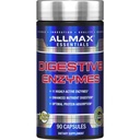 ALLMAX Digestive ENZYMES - 90 Capsules - Supports Enhanced Nutrient Digestion & Optimal Protein Absorption - with 11 Highly Active Enzymes - 90 Servings