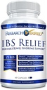 Research Verified IBS Relief - Natural Digestive Enzymes, BioPerine - 60 Capsules - Pack of 1