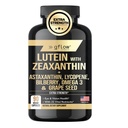 gflow vitamins Lutein and Zeaxanthin Supplements - Advanced Eye Vitamins with Astaxanthin, Omega 3, Resveratrol, Bilberry, Lycopene, Quercetin, Ginkgo Biloba, Vitamin D | Health Vision | Made in USA