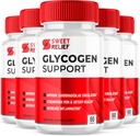 (5 Pack) Sweet Relief Glycogen Support Capsules, Sweet Relief Blood Vessel Cleaner Supplement, Sweet Releaf Glycogen Support Sweet Relief, SweetRelief Glucogen Support Sweet Relief (300 Capsules)