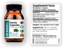 DR WAKDE'S Karela Capsules (Bitter Gourd, Bitter Melon, 60 Veg Caps, 以植物为主的补编, Ayurvedic Herb, All Natural, Vegan).