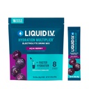 Líquido I.V.® Hydration Multiplier® - Açaí Berry - Hydration Powder Packets □ Electrolyte Powder Drink Mix □ Varas de serviço único convenientes