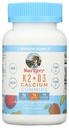 Mary Ruth's Vitamin K2 & D3 + Calcium Gummies, 30 CT