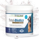 NWC Naturals Total-Biotics, Cat & Dog Probióticos para a saúde dixestiva con probióticos prebióticos, probióticos non saborosos para cans e gatos, Suplemento para Gut, pel, abrigo, alivio estomaco, 100 porcións, 2.22 onzas
