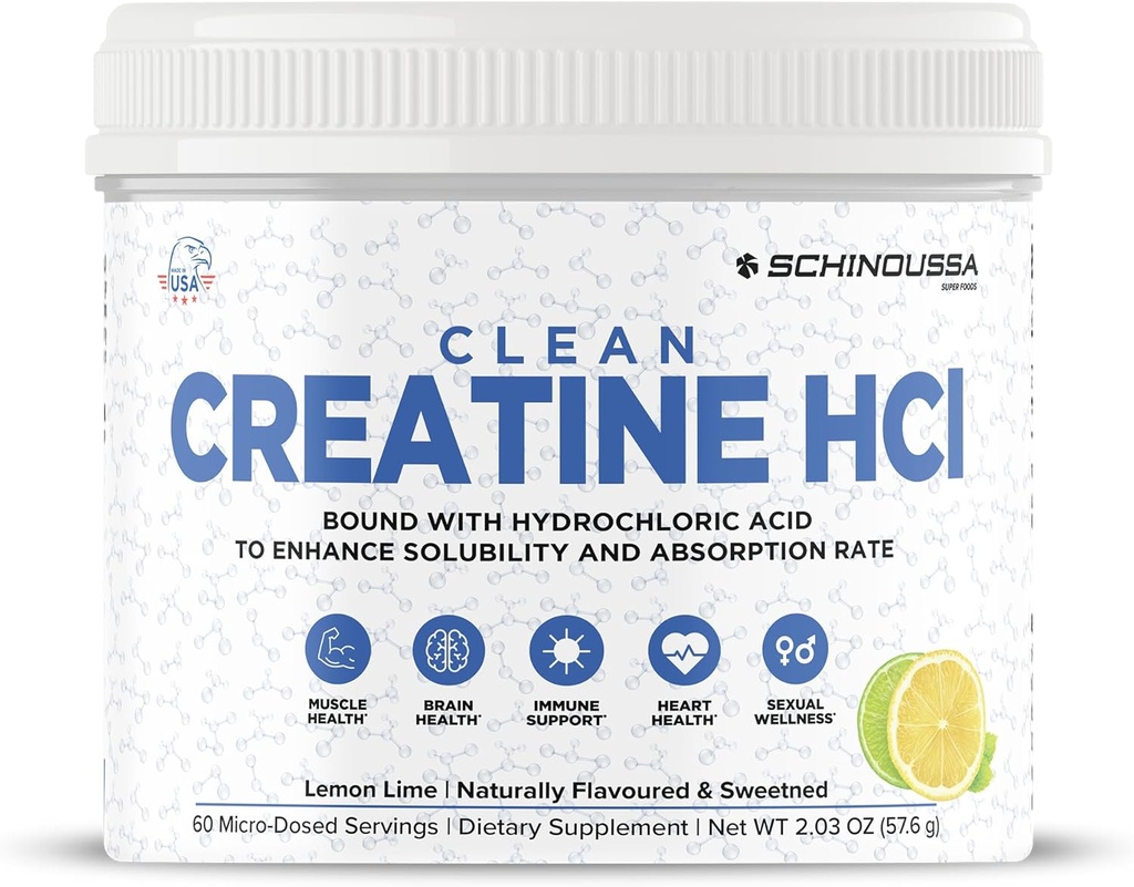 Lemon Lime Createine HCL Powder 