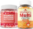Naiste multivitamiini kummid + vitamiin B1 kummikud