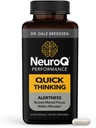 LifeSeasons NeuroQ - Quick Think Supplement Pills - Fokozza az éberséget + támogatja a mentális fókuszt - L- Theanine koffein L- Tyrosine & Beta-Alanine (60 kapszula)