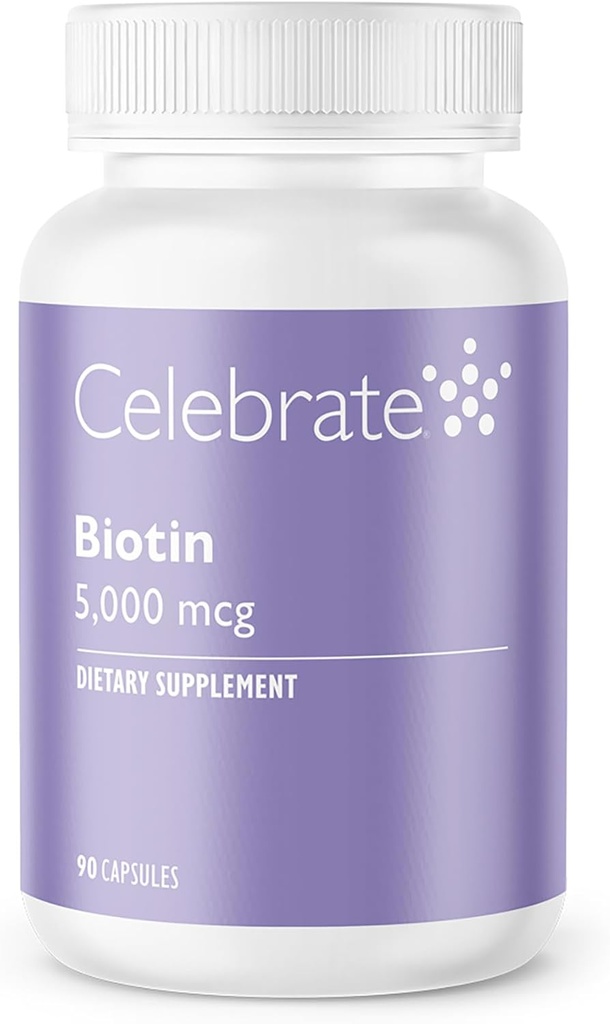 Celebrar Biotin 5,000 mcg - 90 Conde