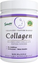 Sanar Naturals Collagen Peptides Powder, Unflavored - Cabelo, pel, cravo, apoio conxunto - Reducir as bebidas e mellorar a elasticidade da pel - Suplemento de coláxeno hidrolizado, 10,58 oz