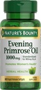Nature's Bounty Primrose Oil 1000mg, Содействует женскому здоровью, травяным добавкам, безглютеновым 60 Rapid
