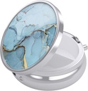 Nipichsha Pill Box, Purse & Pocket üçün Kiçik Pill Case, Cute Travel Medicine Organizer, Vitaminlər, Cəmiyyət, Balıq Yağları və Ekstr, Light Blue Marble